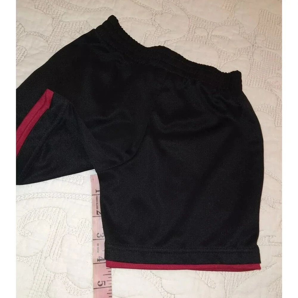Jordan Toddler Basketball Black And Red Shorts 3T